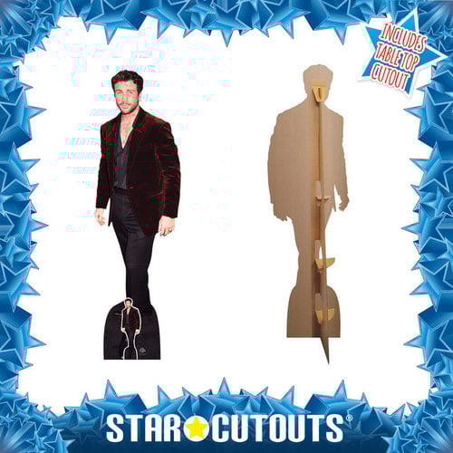 Aaron Taylor-Johnson Brown Jacket Lifesize Cardboard Cutout 181cm Product Gallery Image