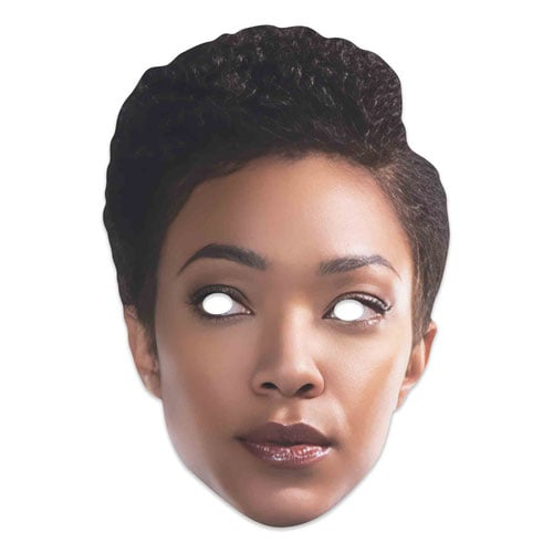 Admiral Michael Burnham Star Trek Sonequa Martin-Green Cardboard Face Mask