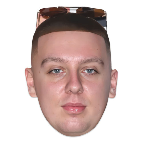 Aitch Cardboard Face Mask Product Gallery Image