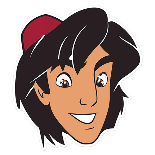 Aladdin Disney Cardboard Face Mask Product Image
