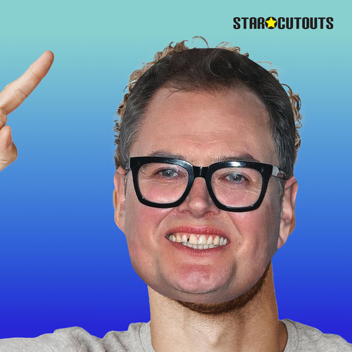 Alan Carr Cardboard Face Mask Product Gallery Image
