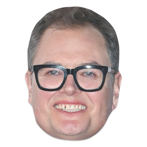 Alan Carr Cardboard Face Mask Product Gallery Image