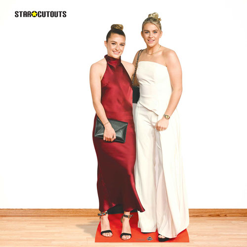 Alessia Russo and Ella Toone Lifesize Cardboard Cutout 185cm Product Gallery Image