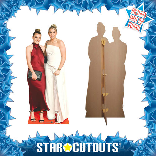 Alessia Russo and Ella Toone Lifesize Cardboard Cutout 185cm Product Gallery Image