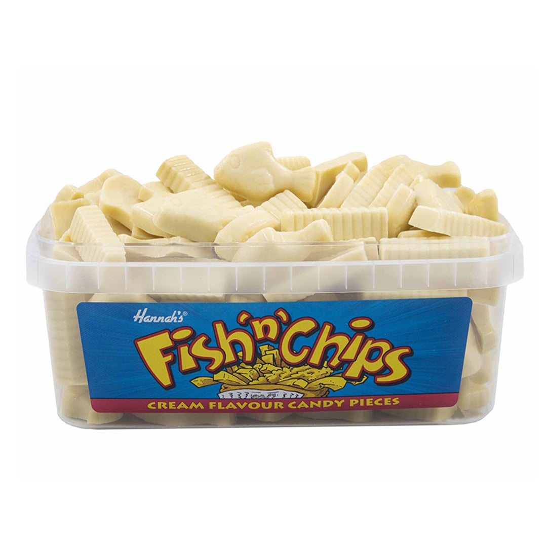 Alma Fish N Chips Cream Flavour Sweets - Pack of 120