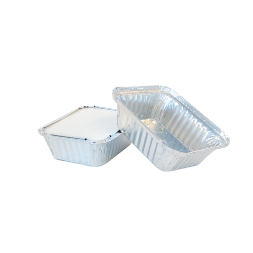 Aluminium Dishes With Lids 14cm - Pack of 8 Product Image