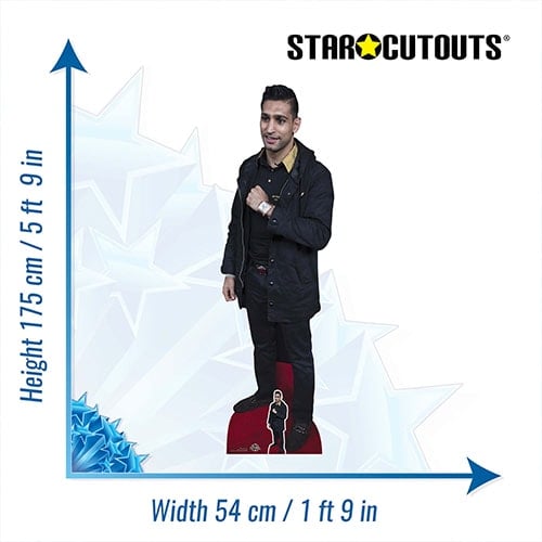Amir Khan Lifesize Cardboard Cutout 175cm Product Gallery Image