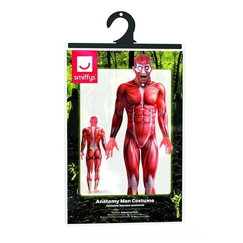 Anatomy Man Fancy Dress Costume Adult Mens Medium Product Gallery Image