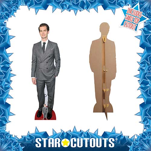 Andrew Garfield Grey Suit Lifesize Cardboard Cutout 179cm Product Gallery Image