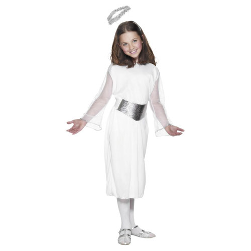 Angel Christmas Fancy Dress Unisex Costume Kids Medium - Age 7-9 Product Gallery Image