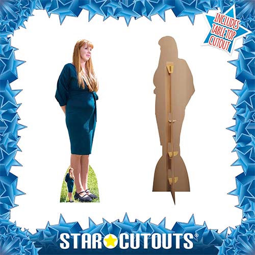 Angela Rayner Green Dress Lifesize Cardboard Cutout 169cm Product Gallery Image