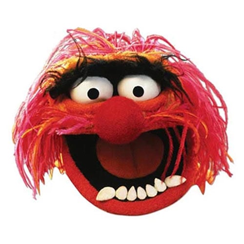 Animal The Muppets Disney Cardboard Face Mask Product Image