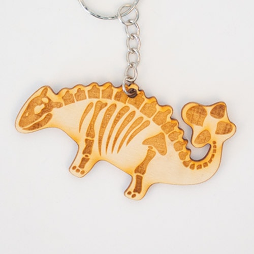 Ankylosaurus Dinosaur Keyring Product Gallery Image