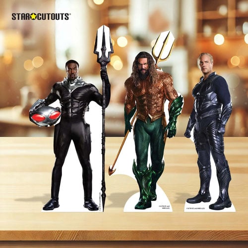 Aquaman DC Comics Table Top Cardboard Cutouts - Pack of 3 Product Gallery Image