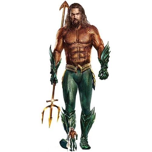 Aquaman Jason Momoa Lifesize Cardboard Cutout 194cm Product Gallery Image