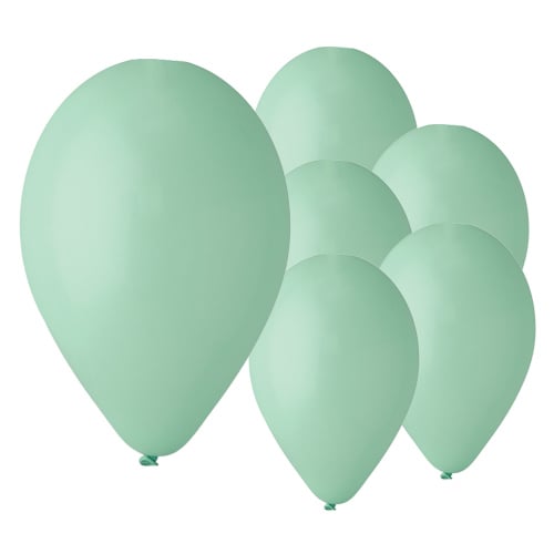 Aquamarine Green Bio Latex Balloons 33cm / 13 in - Pack of 50