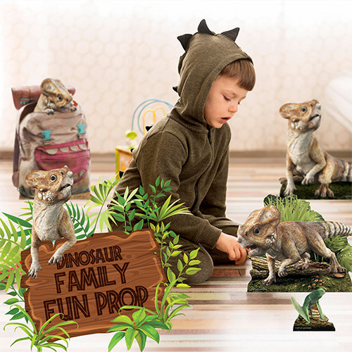 Aquilops Dinosaur Jurassic World Rebirth Star Mini Cardboard Cutout 48cm Product Gallery Image