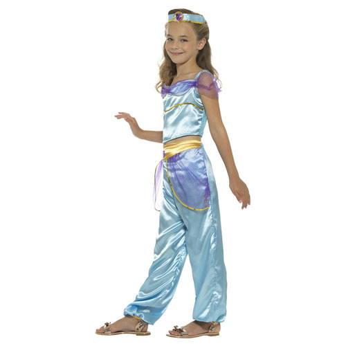 Arabian Princess Girls Fancy Dress Costume Kids Small - Age 4-6 Product Gallery Image