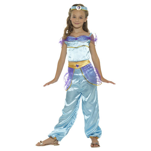 Arabian Princess Girls Fancy Dress Costume Kids Small - Age 4-6 Product Gallery Image