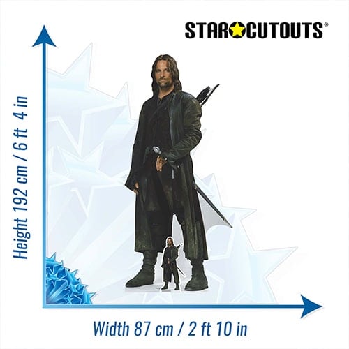 Aragorn The Lord of the Rings Lifesize Cardboard Cutout 192cm Product Gallery Image