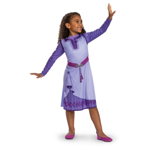 Asha Disney Wish Basic Girls Fancy Dress Costume Kids Small - Age 5-6 Product Gallery Image