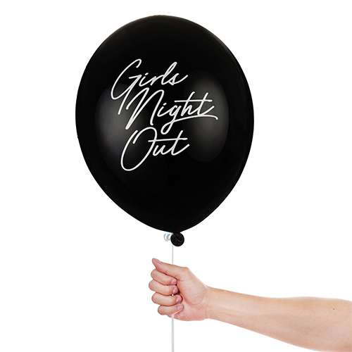 Assorted Animal Print Girls Night Out Latex Balloons 30cm / 12 in - Pack of 6 Product Gallery Image