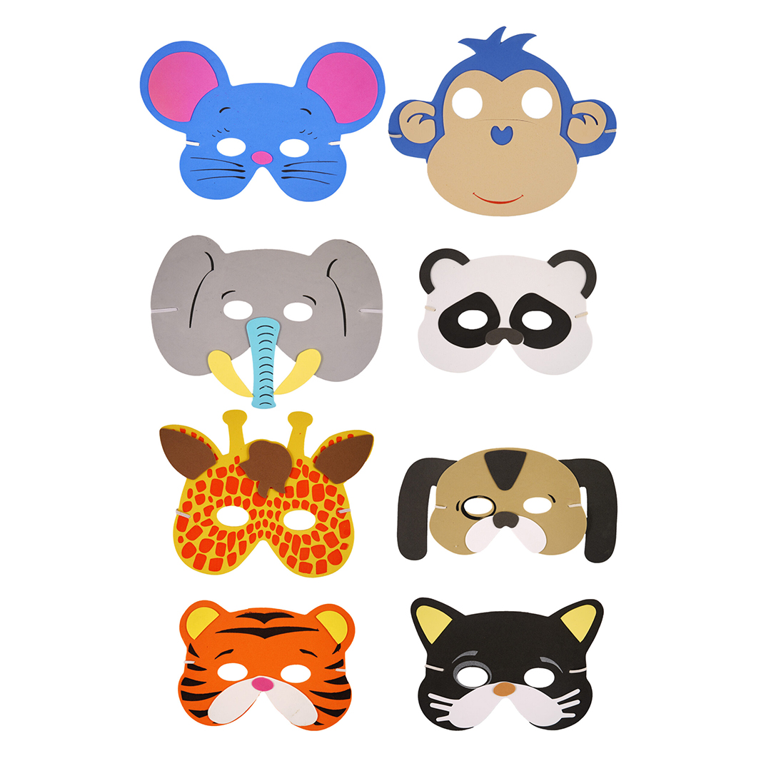 Assorted Animals Foam Mask