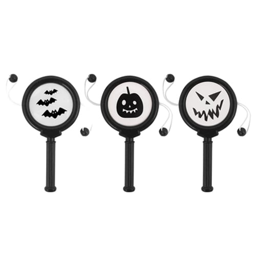 Assorted Black Mini Halloween Spin Drum Product Image