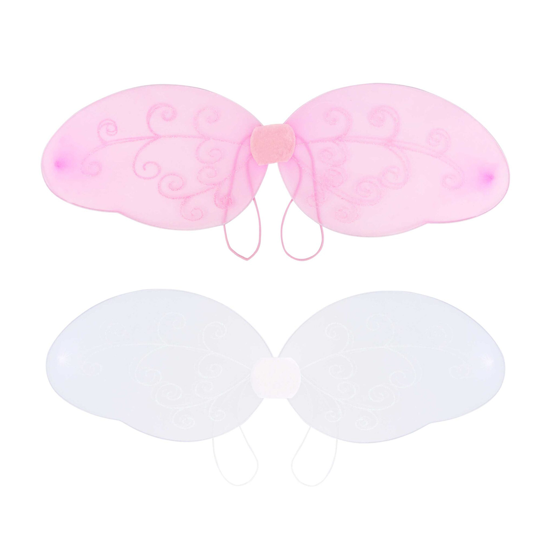 Assorted Children's Fairy Wings Fancy Dress Accessory 44cm