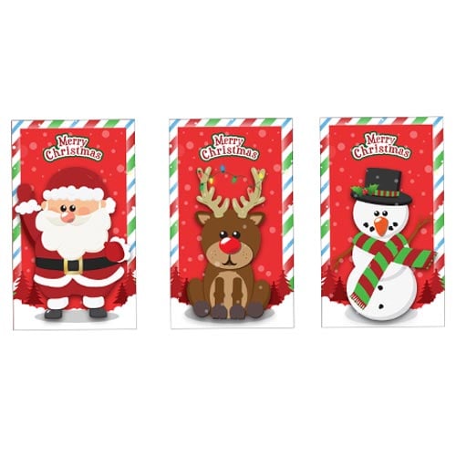 Assorted Christmas Character Mini Notebook Product Image