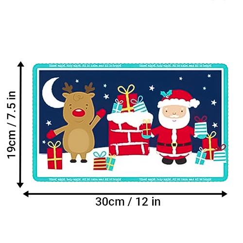 Assorted Christmas Plastic Tray 30cm Product Gallery Image