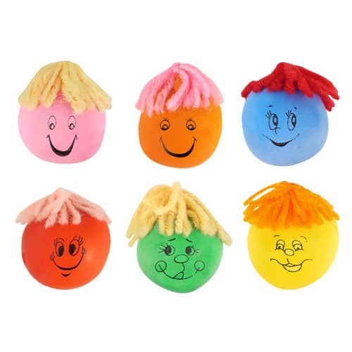 Assorted Designs Squeezy Face 3cm Product Image