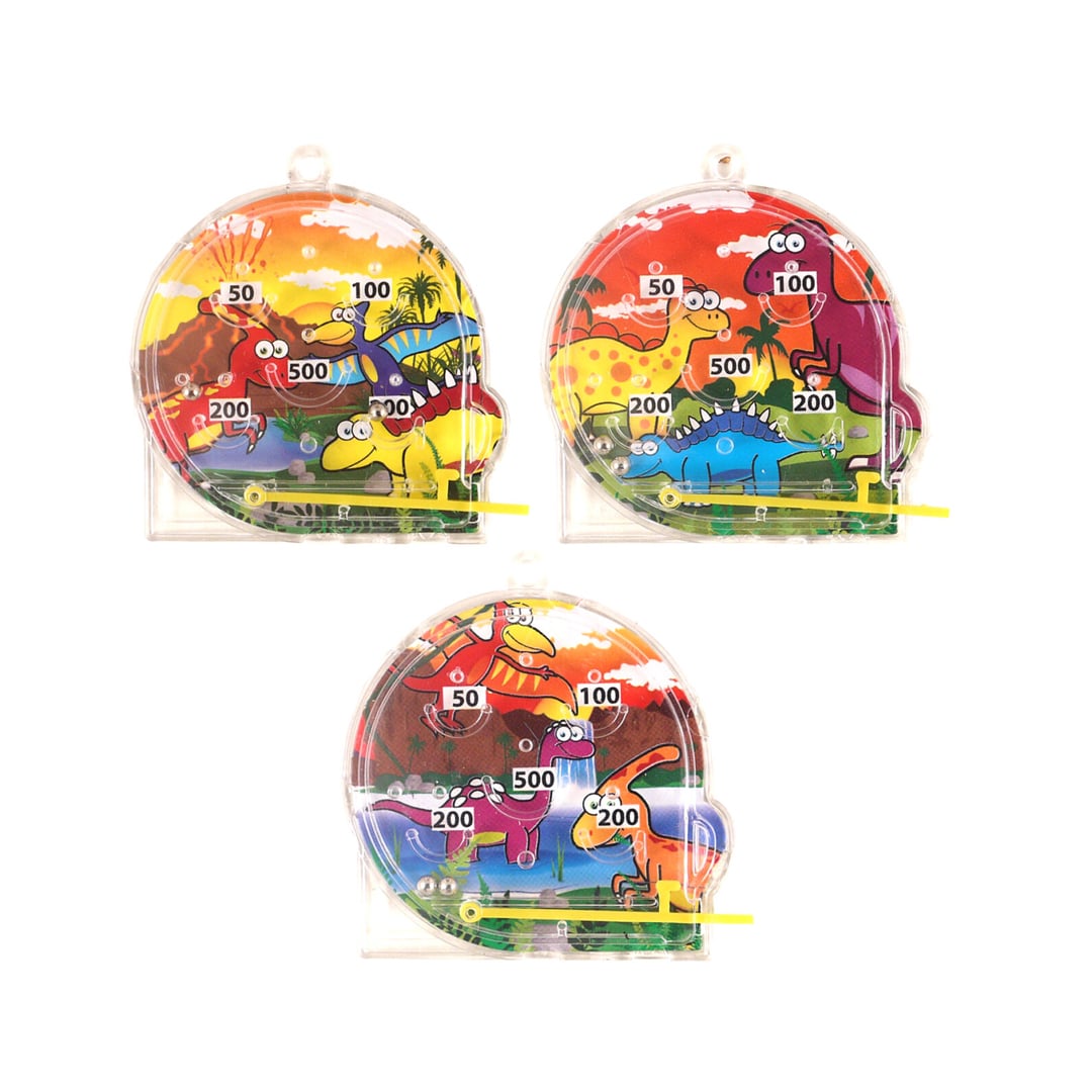 Assorted Dinosaur Mini Pinball Game