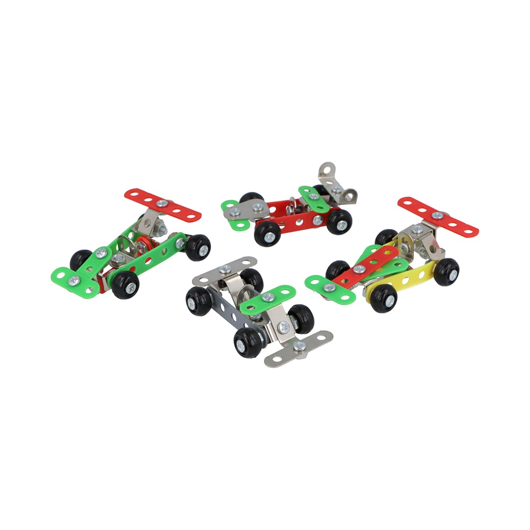 Assorted DIY Model Racing Car Metal Building Kit Product Gallery Image