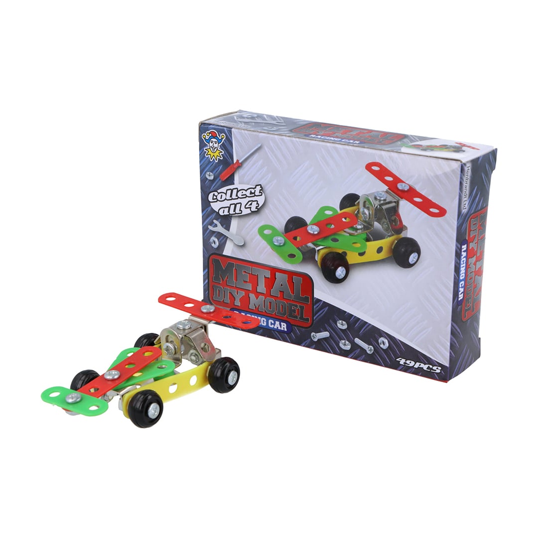 Assorted DIY Model Racing Car Metal Building Kit Product Gallery Image
