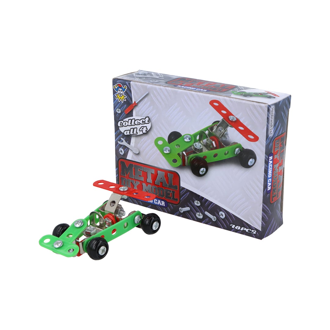 Assorted DIY Model Racing Car Metal Building Kit Product Gallery Image