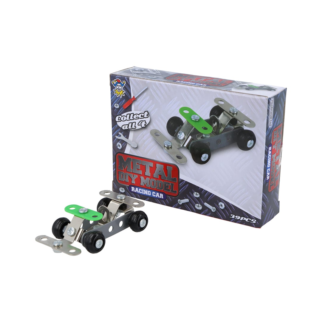 Assorted DIY Model Racing Car Metal Building Kit Product Gallery Image