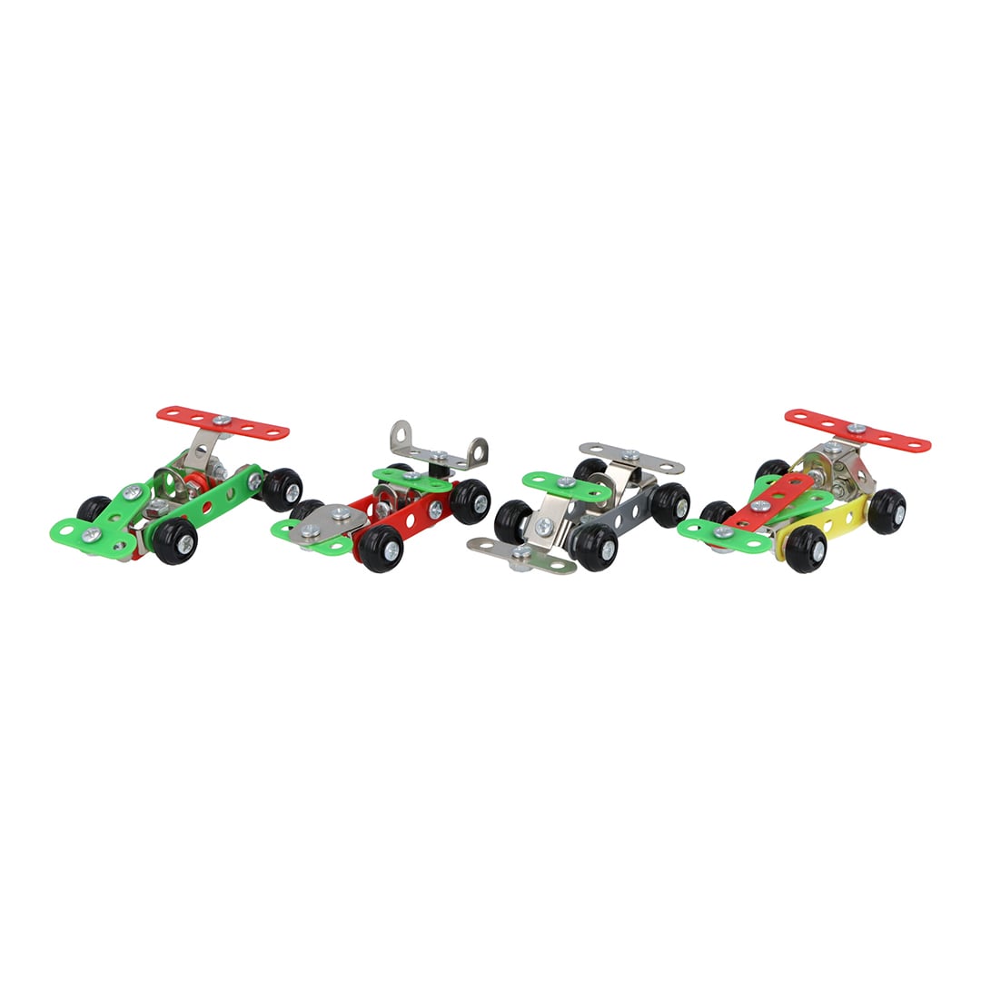 Assorted DIY Model Racing Car Metal Building Kit Product Gallery Image