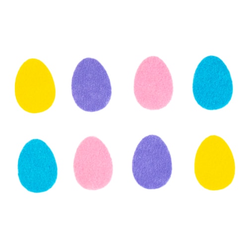 Assorted Easter Self Adhesive Bonnet Embellishments - Pack of 8 Product Gallery Image