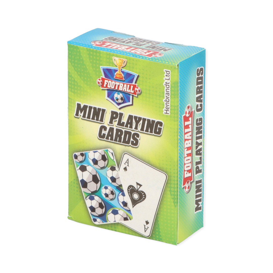 Football Mini Playing Cards Product Gallery Image