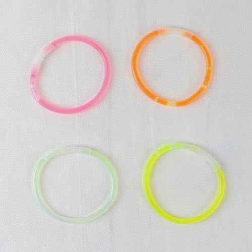 Assorted Glowing Party Bracelets 20cm - Pack of 4 Product Image