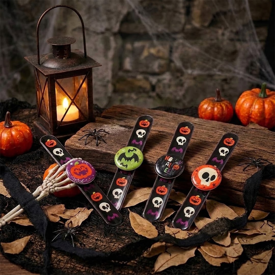 Halloween Flashing Led Snap Bracelet 22cm