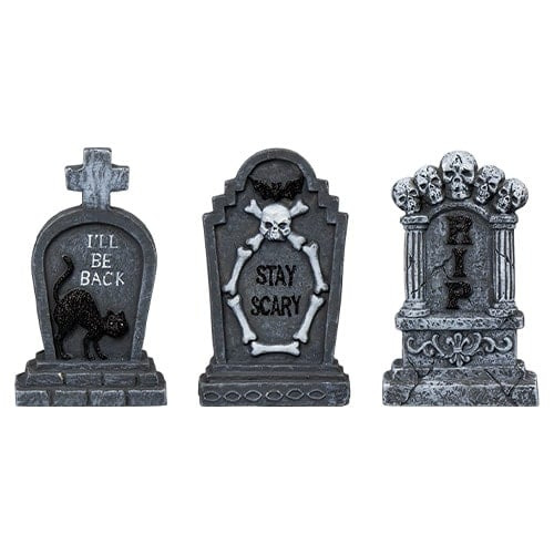 Spooky Graveyard Halloween Ornament Decoration 14cm View 2