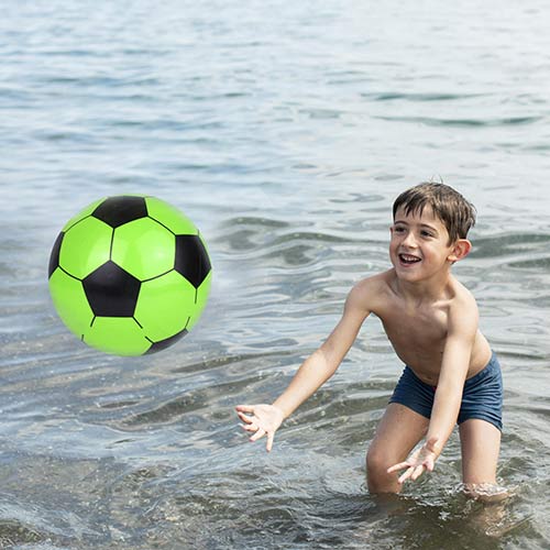 Assorted Inflatable PVC Football 23cm Product Gallery Image