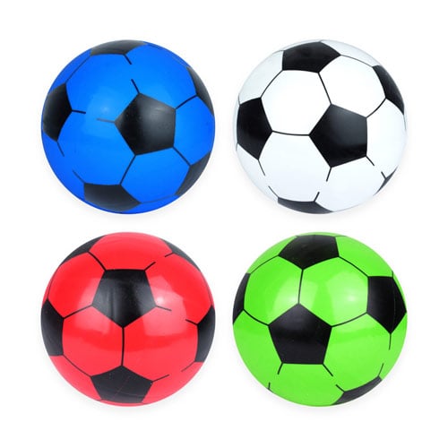 Assorted Inflatable PVC Football 23cm