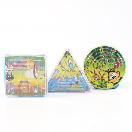 Assorted Jungle Animal Puzzle Maze Product Image