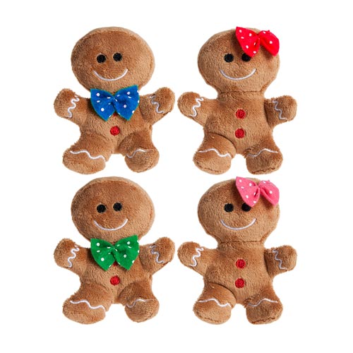 Assorted Mini Gingerbread Man Plush Soft Toy 15cm Product Image