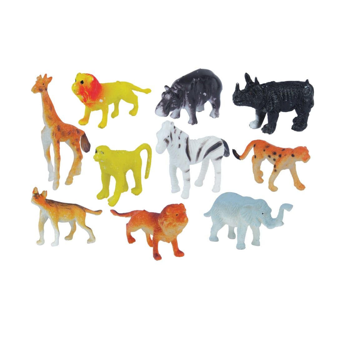 Assorted Mini Jungle Animal Figurine