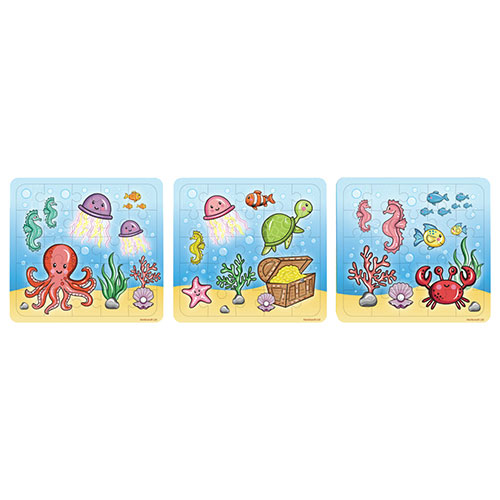 Assorted Mini Sealife Jigsaw Puzzle Product Image