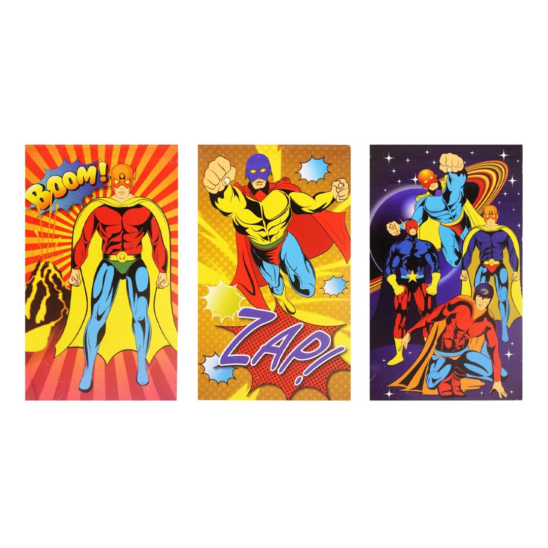 Assorted Mini Super Hero Notebook